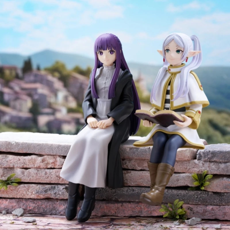 14cm Frieren: Beyond Journey's End Anime Figure Sitting Fern Action Figures Frieren Noodle Stopper PVC Model Statue Collection 14cm Frieren: Beyond Journey's End Anime Figure Sitting Fern Action Figures Frieren Noodle Stopper PVC Model Statue Collection